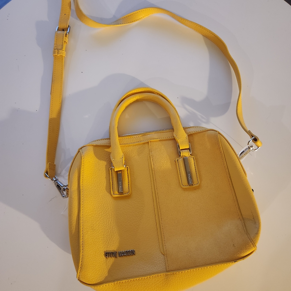 NEW WITH TAGS Steve Madden Yellow Women's Bag